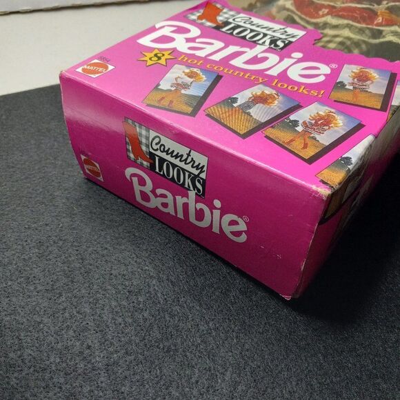 Barbi Doll Unopened Box Ames Limited Edition Country Looks Barbie - Picture 5 of 5